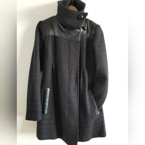 Mackage wool & leather coat